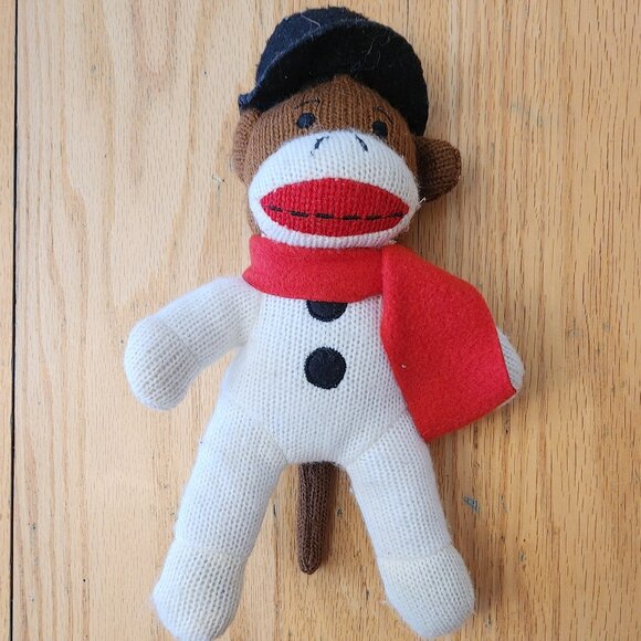 DanDee Sock Monkey Stuffed Animal Toy - Picture 6 of 16
